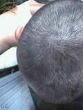 Haare ganz kurz